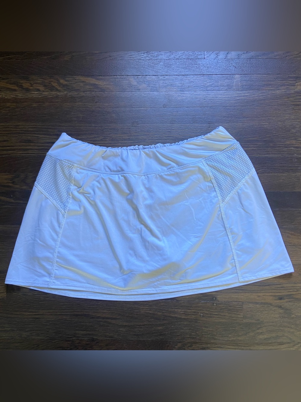 Augusta Sportswear White Women's Athletic Skort